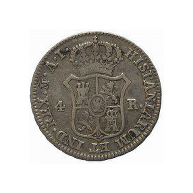 <b>Real de a 4</b>   Año 1810. - Imagen 3