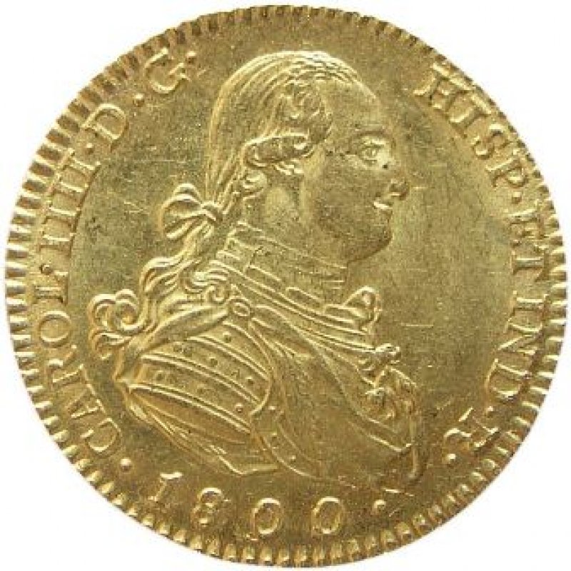 Dos escudos Año 1800.