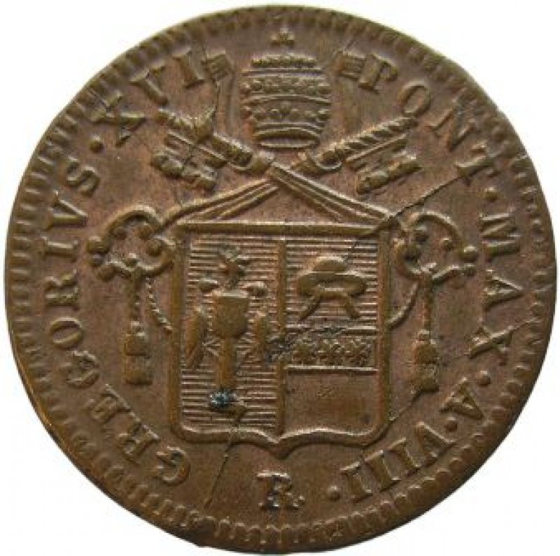 Quatrino Año 1838.