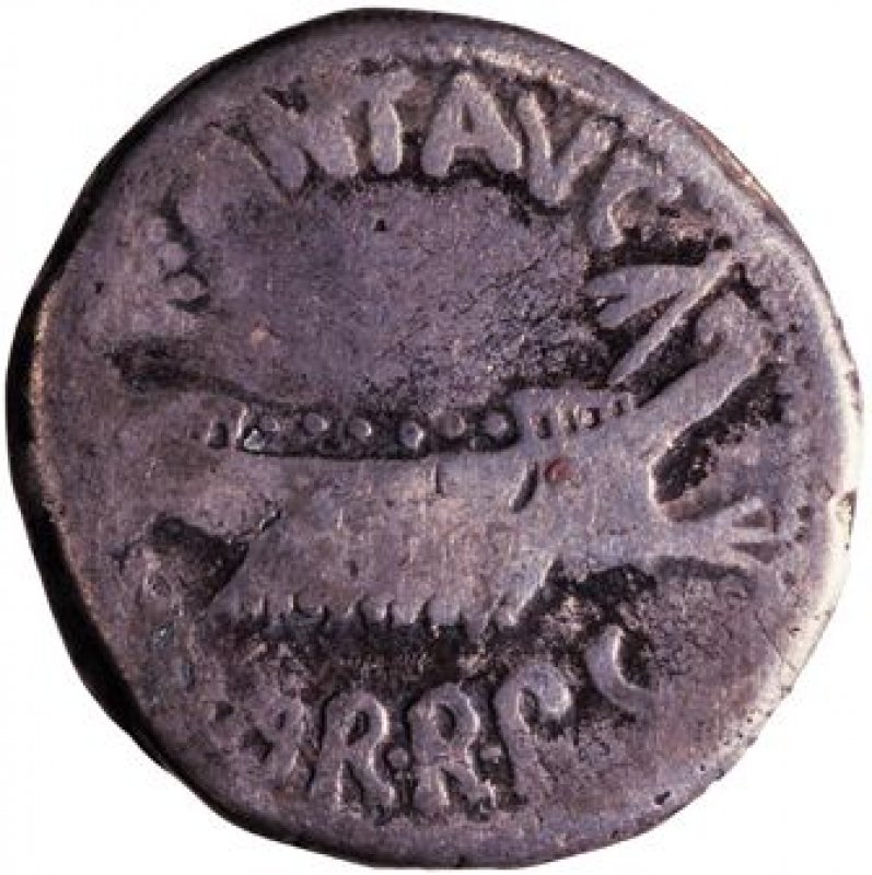 Denario Años 32-31 a. C.