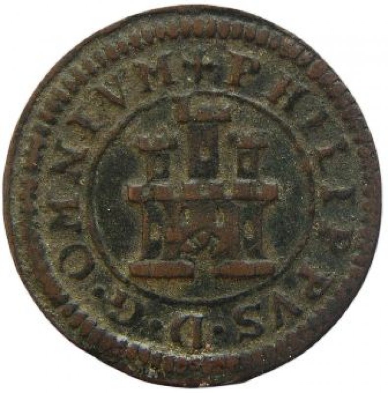 Dos maravedís Año 1598.