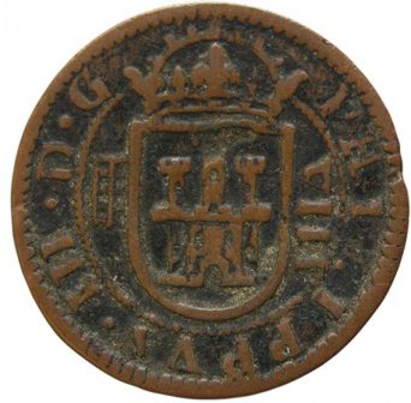 Ocho maravedís Año 1606.