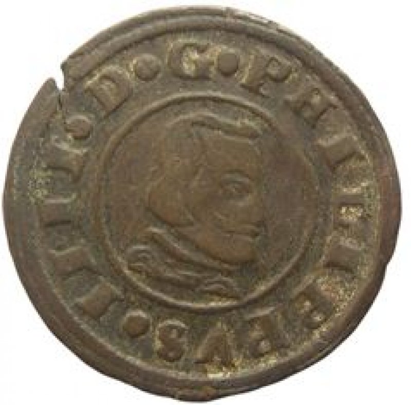 Dieciséis maravedís Año 1661.