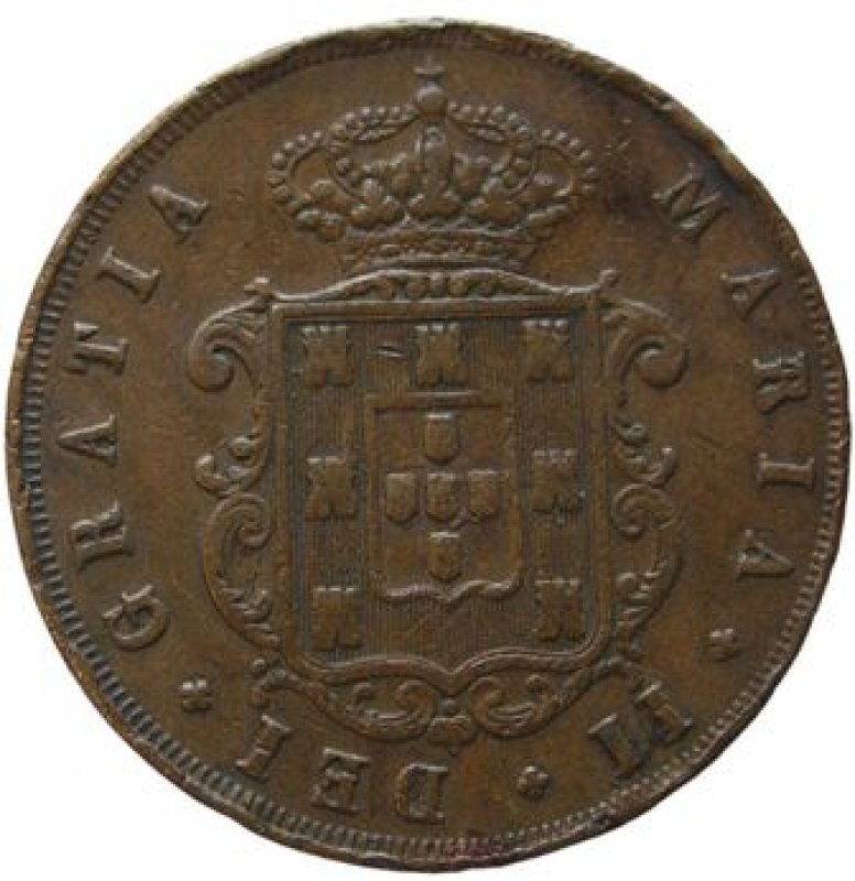 Veinte reis Año 1849.