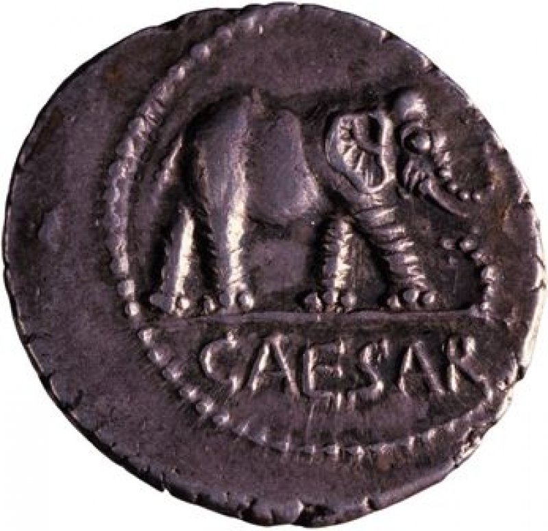 Denario Años 49-48 a. C.