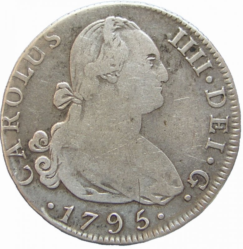 Real de a 4 Año 1795.