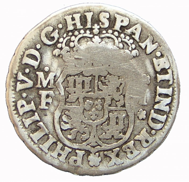 Real de a 1 Año 1739