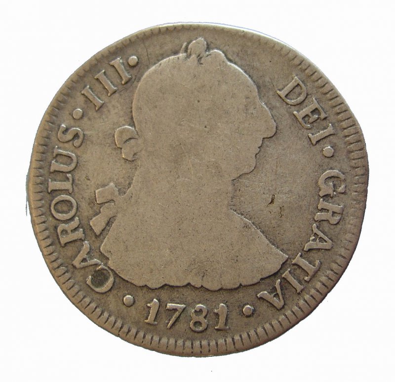 Real de a 2 Año 1781