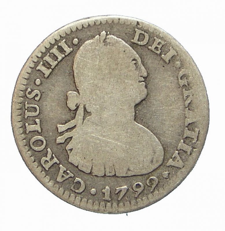 Real de a 1 Año 1799