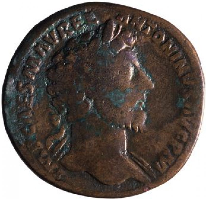 Sestercio Años 162-163 d. C.