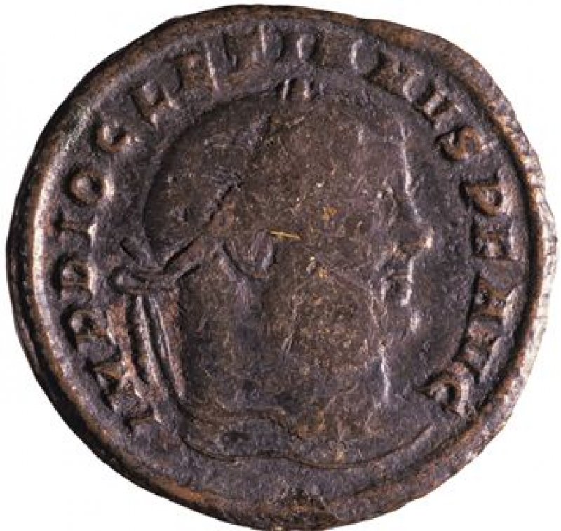 Nummus Año 300 d. C.
