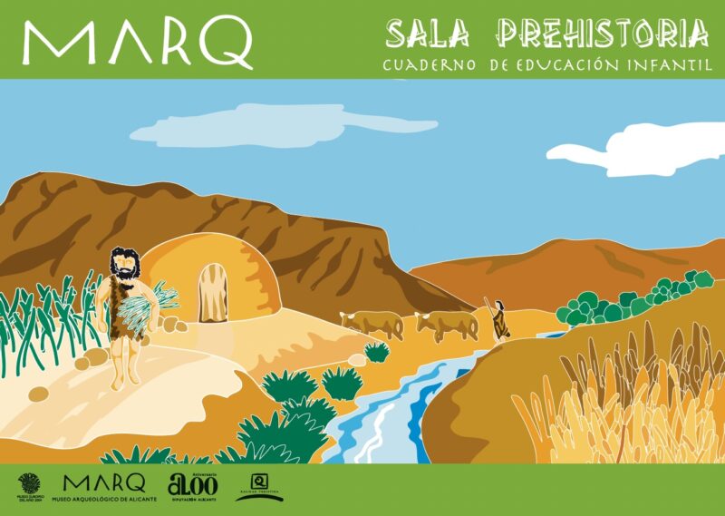 Sala prehistoria. Cuaderno de educación infantil